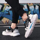 Bencing men's shoes spring and winter sports casual shoes boots men's Korean version of the trend plus velvet warm cotton shoes men's thick bottom shoes men's increase casual shoes men's running shoes men's tide shoes net red old lame shoes MD-318 black white 42 Bencing men's shoes spring and winter sports casual shoes boots men's Korean version of the trend plus velvet warm cotton shoes men's thick bottom shoes men's increase casual shoes men's running shoes men's tide shoes net red old lame shoes MD-318 black white 42