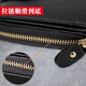Yinuotu driver's license leather case, men's driver's license, this document holder, female motor vehicle driving license, genuine first layer cowhide wallet, zipper, multi-card slot, credit bank card bag, business card holder, black classic vertical style, multi-function driver's license cover Yinuotu driver's license leather case, men's driver's license, this document holder, female motor vehicle driving license, genuine first layer cowhide wallet, zipper, multi-card slot, credit bank card bag, business card holder, black classic vertical style, multi-function driver's license cover