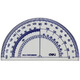 Effective deli9597 student stationery drawing ruler four-piece ruler straight ruler triangle ruler *2+ protractor Effective deli9597 student stationery drawing ruler four-piece ruler straight ruler triangle ruler *2+ protractor