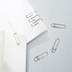 Effective deli29mm nickel metal clip paper clip # 3 200 / cylindrical office supplies 0037 Effective deli29mm nickel metal clip paper clip # 3 200 / cylindrical office supplies 0037
