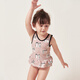 Yi Zi Ladies Swimsuit Children's Swimsuit Women's One-Piece Swimsuit for Small, Medium, Big and Big Children Girls and Baby Girls Triangle Print Hot Spring Swimsuit EZI18G007 Cat Print 130cm Yi Zi Ladies Swimsuit Children's Swimsuit Women's One-Piece Swimsuit for Small, Medium, Big and Big Children Girls and Baby Girls Triangle Print Hot Spring Swimsuit EZI18G007 Cat Print 130cm