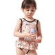 Yi Zi Ladies Swimsuit Children's Swimsuit Women's One-Piece Swimsuit for Small, Medium, Big and Big Children Girls and Baby Girls Triangle Print Hot Spring Swimsuit EZI18G007 Cat Print 130cm Yi Zi Ladies Swimsuit Children's Swimsuit Women's One-Piece Swimsuit for Small, Medium, Big and Big Children Girls and Baby Girls Triangle Print Hot Spring Swimsuit EZI18G007 Cat Print 130cm
