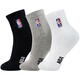 NBA socks men's casual sports basketball cotton socks men's socks combed cotton embroidered training socks 3 pairs of moisture-absorbing breathable rubber anti-skid mixed color one size NBA socks men's casual sports basketball cotton socks men's socks combed cotton embroidered training socks 3 pairs of moisture-absorbing breathable rubber anti-skid mixed color one size