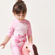 Yizi Ladies Swimsuit Children's Swimsuit Female Girls Baby Mid-Sleeve Split Surfing Suit Student Middle-aged Children Hot Spring Conservative Swimsuit Suit EZI18G022-1 Flamingo 110cm Yizi Ladies Swimsuit Children's Swimsuit Female Girls Baby Mid-Sleeve Split Surfing Suit Student Middle-aged Children Hot Spring Conservative Swimsuit Suit EZI18G022-1 Flamingo 110cm