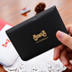 PAUKAOT card holder business card holder men's ultra-thin multi-card slot black PAUKAOT card holder business card holder men's ultra-thin multi-card slot black