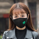 MAXVIVI Personalized Luminous Mask Dust Mask Couple Men and Women Trendy Black Cotton Mask MKZ833271 Black Heartbeat MAXVIVI Personalized Luminous Mask Dust Mask Couple Men and Women Trendy Black Cotton Mask MKZ833271 Black Heartbeat