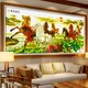 Qinqi Calligraphy and Painting Cross Stitch New Line Embroidery Eight Horses to Success Eight Horses Diamond Embroidery Living Room Custom Large Painting 3D Accurate Printing Self-made DIY Semi-finished Material Package Cross Stitch Cotton Thread 240*83cm Non-full Embroidery Qinqi Calligraphy and Painting Cross Stitch New Line Embroidery Eight Horses to Success Eight Horses Diamond Embroidery Living Room Custom Large Painting 3D Accurate Printing Self-made DIY Semi-finished Material Package Cross Stitch Cotton Thread 240*83cm Non-full Embroidery