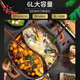 Supor SUPOR multipurpose cooker pot household electric multifunction electric pan non-stick skillet 6L medical stone color duck hot pot pot H3232FK609Y Supor SUPOR multipurpose cooker pot household electric multifunction electric pan non-stick skillet 6L medical stone color duck hot pot pot H3232FK609Y