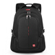 Cross Switzerland shoulder bag men and 15.6 inches business laptop bag female multi-function large capacity travel backpack leisure travel bag Water repellent black students CR9001 Cross Switzerland shoulder bag men and 15.6 inches business laptop bag female multi-function large capacity travel backpack leisure travel bag Water repellent black students CR9001