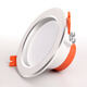 Foshan Lighting FSL Aluminum Tri-color LED Downlight Spotlight Living Room Chandelier Ceiling Light Aisle Embedded Hole Light Bull's Eye Light 6W3 Inch White Jade Silver Edge Foshan Lighting FSL Aluminum Tri-color LED Downlight Spotlight Living Room Chandelier Ceiling Light Aisle Embedded Hole Light Bull's Eye Light 6W3 Inch White Jade Silver Edge