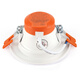 Foshan Lighting FSL Aluminum Tri-color LED Downlight Spotlight Living Room Chandelier Ceiling Light Aisle Embedded Hole Light Bull's Eye Light 6W3 Inch White Jade Silver Edge Foshan Lighting FSL Aluminum Tri-color LED Downlight Spotlight Living Room Chandelier Ceiling Light Aisle Embedded Hole Light Bull's Eye Light 6W3 Inch White Jade Silver Edge