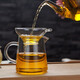 Simple heat-resistant glass tea set household filter Kung Fu tea set high temperature resistant transparent thickened glass flower teapot fair cup teacup making tea combination office tea cup set 9-piece set of straight handle cup teapot + fair cup + tea drain + 6 teacups Simple heat-resistant glass tea set household filter Kung Fu tea set high temperature resistant transparent thickened glass flower teapot fair cup teacup making tea combination office tea cup set 9-piece set of straight handle cup teapot + fair cup + tea drain + 6 teacups