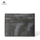 BABAMA Card Case Business Card Holder Lightweight Camouflage Series Driver's License Leather Case Bank Card Case Mini Wallet Small Wallet Men's and Women's Bag Black BABAMA Card Case Business Card Holder Lightweight Camouflage Series Driver's License Leather Case Bank Card Case Mini Wallet Small Wallet Men's and Women's Bag Black