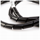 Suoli wire management tube winding tube black 2 meters long wire organizer cable harness installation accessories Suoli wire management tube winding tube black 2 meters long wire organizer cable harness installation accessories
