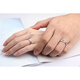 Mengyi pearl standard S925 silver jewelry silver ring ring female opening adjustable simple style couple ring birthday valentine's day gift gift to girlfriend couple ring Mengyi pearl standard S925 silver jewelry silver ring ring female opening adjustable simple style couple ring birthday valentine's day gift gift to girlfriend couple ring