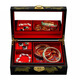 Nine-color jiucai jewelry box Pingyao push light lacquerware Hand-made collections for women’s day gifts Push light lacquer jewelry box Shanxi specialty black gold peony Nine-color jiucai jewelry box Pingyao push light lacquerware Hand-made collections for women’s day gifts Push light lacquer jewelry box Shanxi specialty black gold peony
