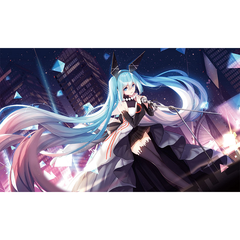 初音未来头像二次元姐妹 星空初音头像二次元