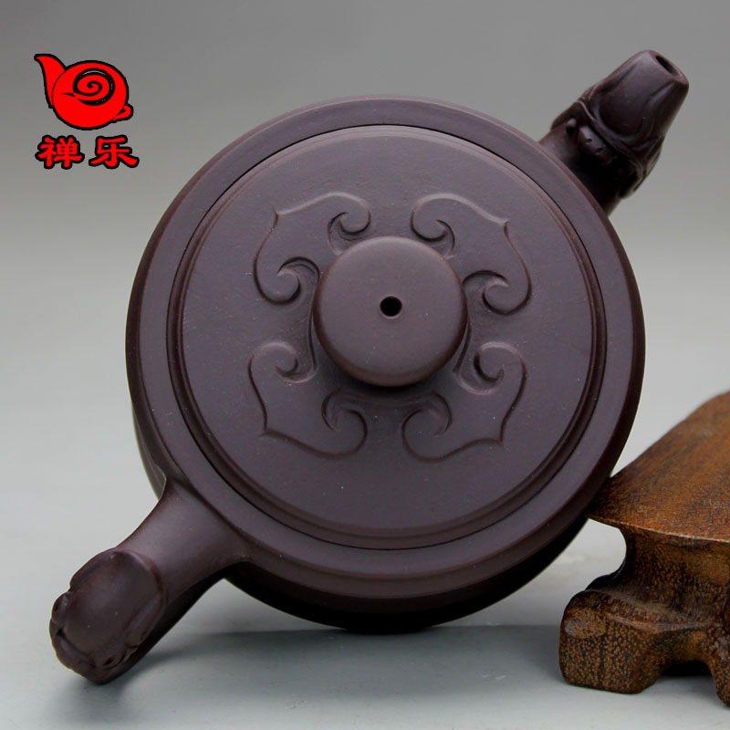 【禅乐】正宗宜兴紫砂壶原矿茶具功夫茶小壶茶壶玉脂贴墙纸做防水图片