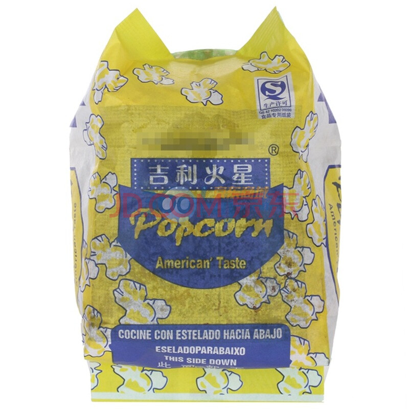 吉利火星微波爆米花草莓香甜味118g*8图片