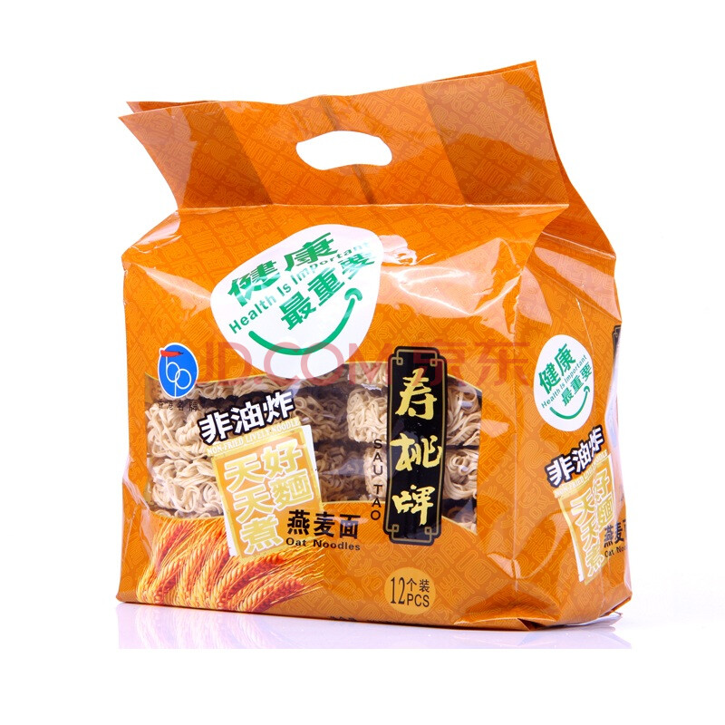 寿桃牌+燕麦面12个装900g