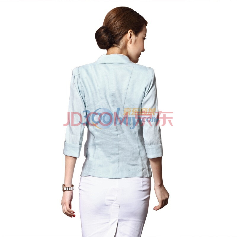 女士小西服亚麻哪种好 女士休闲西服亚麻牌子
