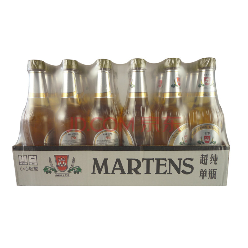 麦氏啤酒 martens1758 8°p超纯500ml*24/瓶