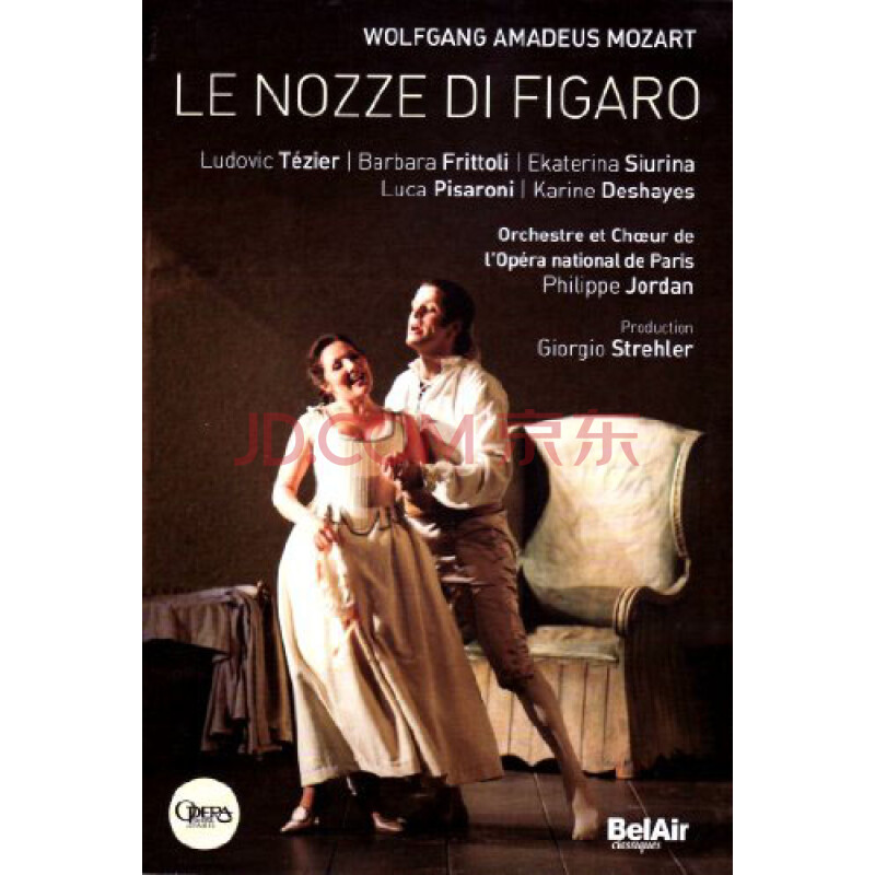 mozart:le nozze di figaro 莫扎特-费加罗的婚礼(2dvd)