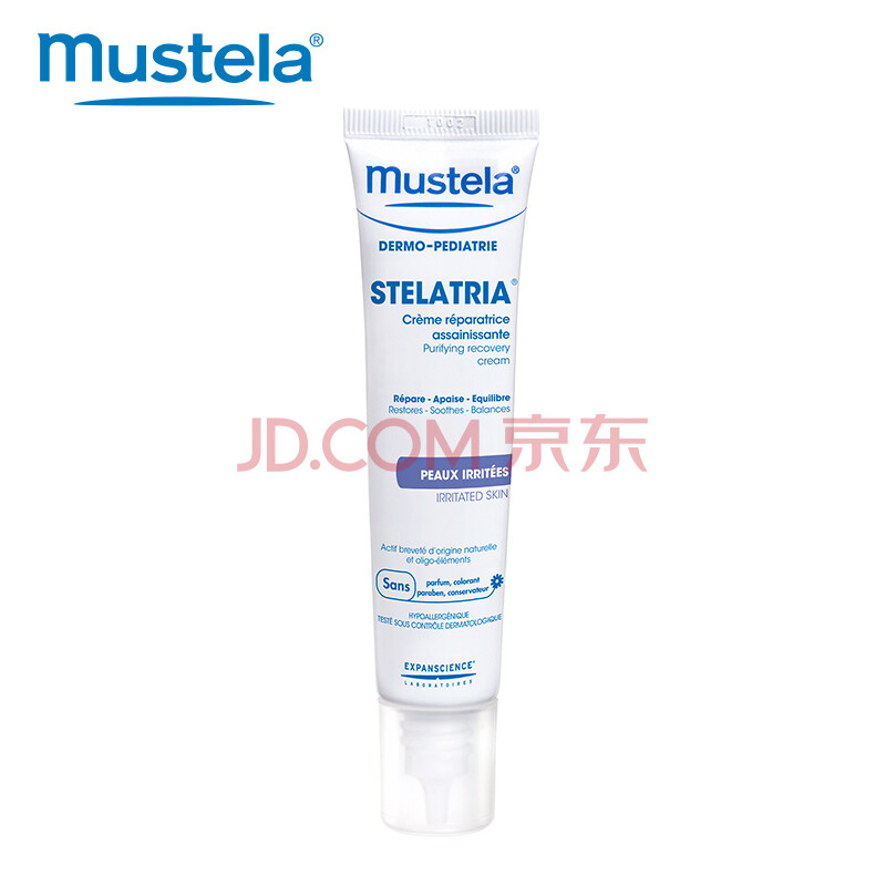 妙思乐mustela 思敏全三重婴儿修护霜 40ml图片