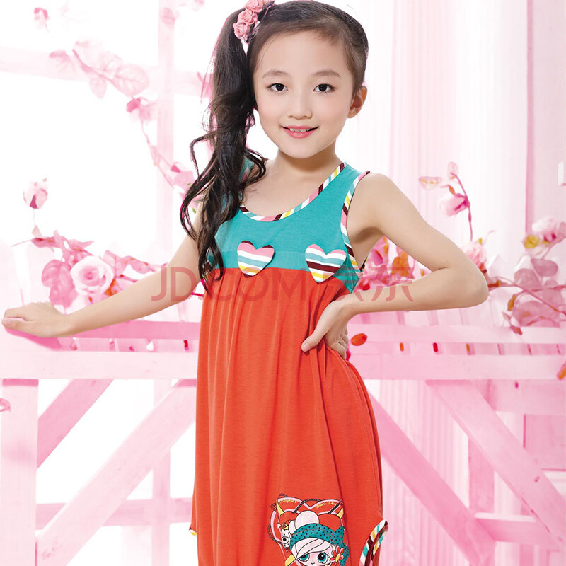 <em>大龄小女孩子</em>纯棉睡