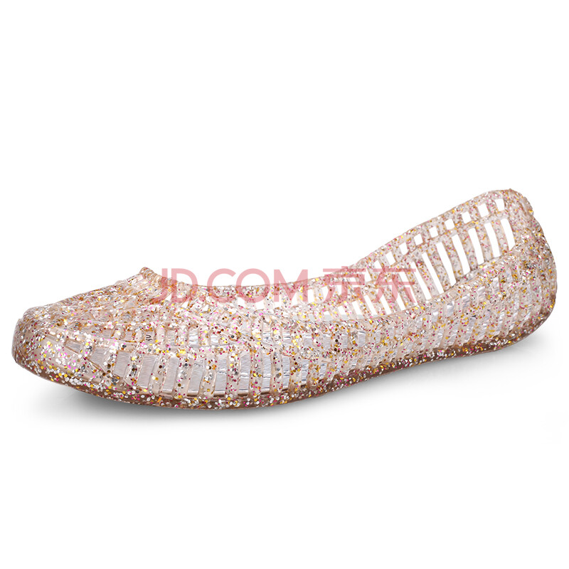 夏新款果冻鞋胖脚沙滩鞋女