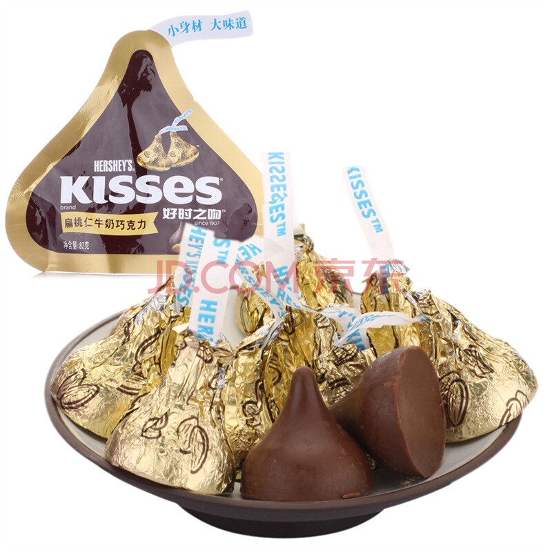 好时之吻kisses巧克力 德芙巧克力
