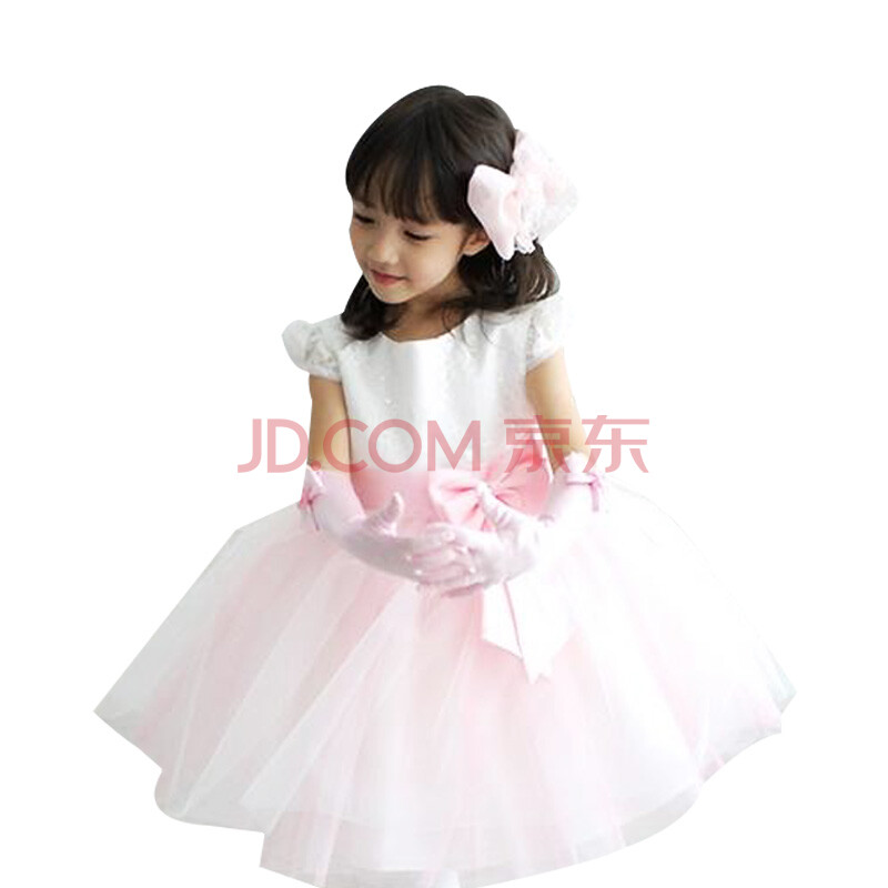 调皮包包 <em>高档</em>花童婚纱 <em>女童 连衣裙</em> 公主裙 儿