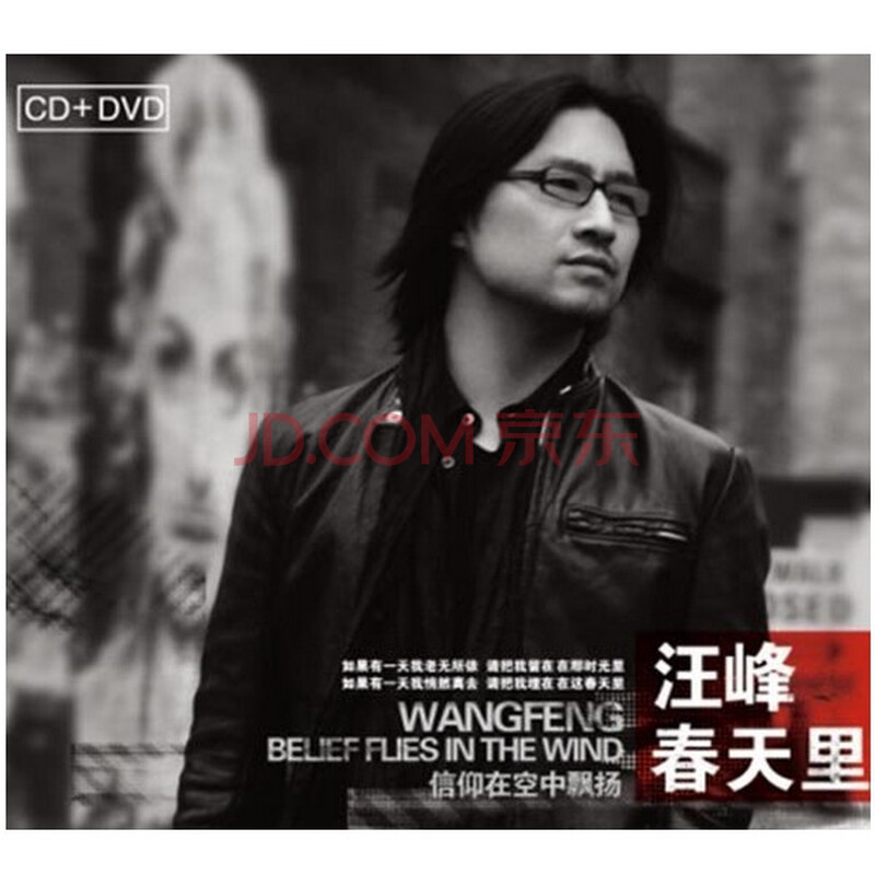汪峰:春天里(cd dvd)