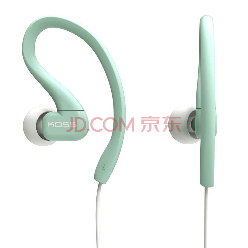 高斯（koss） KSC32m绿色 防水运动耳挂 入耳式耳机 重低音强劲
