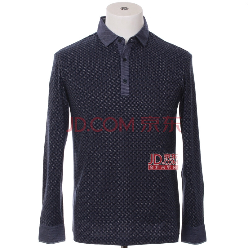 京东商城 金利来长袖T恤2013秋冬新款男士t恤