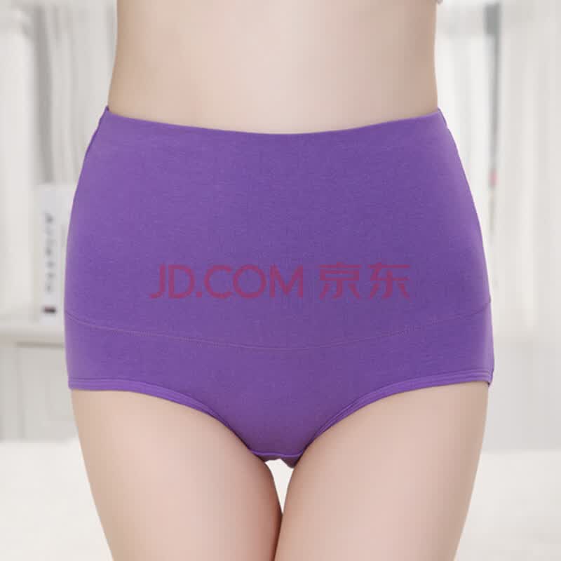 内唯美女性<em>纯棉高腰</em>收腹提臀塑身<em>内裤</em>透气抗菌