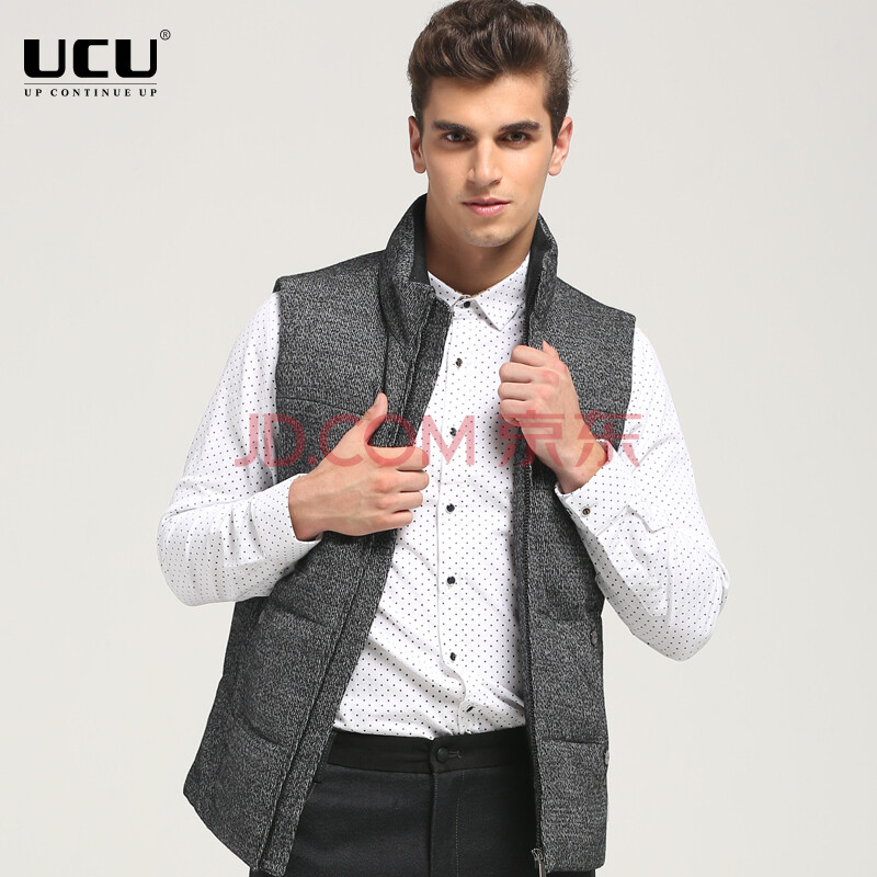 ucu 2013棉<em>马甲</em> 男秋冬 潮男装棉<em>韩版</em>棉背心马