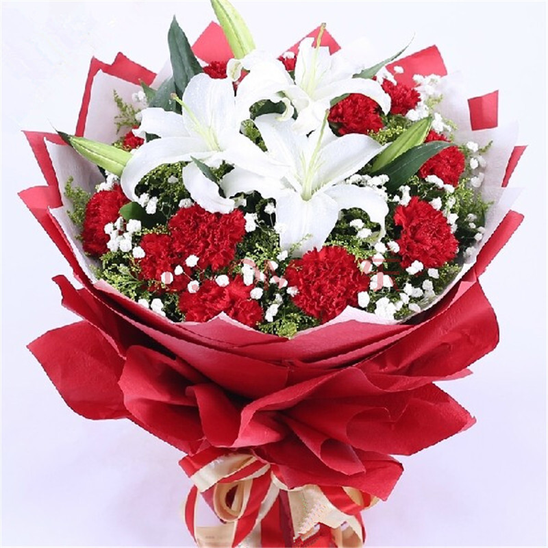 花行天下 鲜花 康乃馨百合鲜花