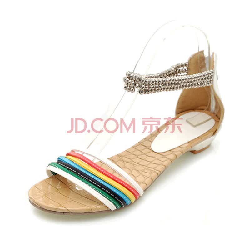 <em>凉鞋女波西米亚</em>风 女凉鞋罗马波西米亚