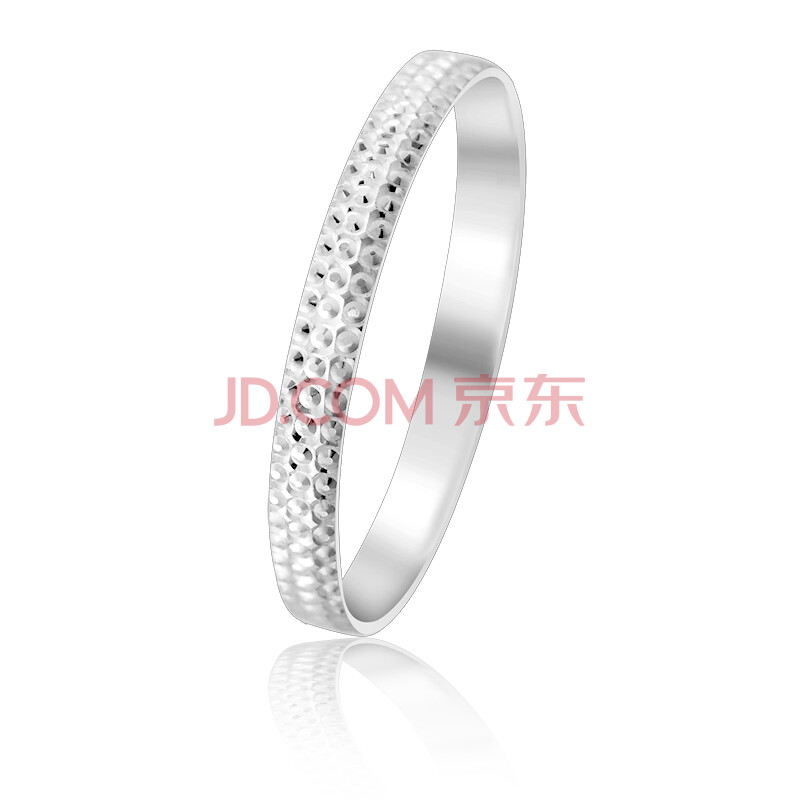 潮宏基黄金手镯内圈刻有足金字体,请问纯度为