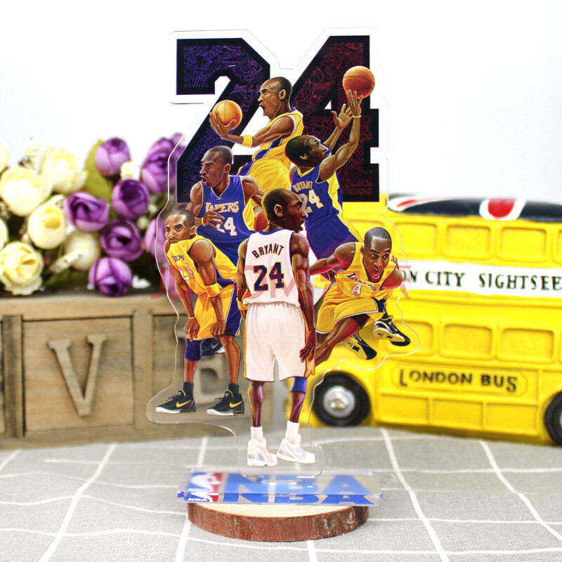 nba明星球星大立牌手办 詹姆斯 库里 欧文 人形摆件校园周边 14 拍1个
