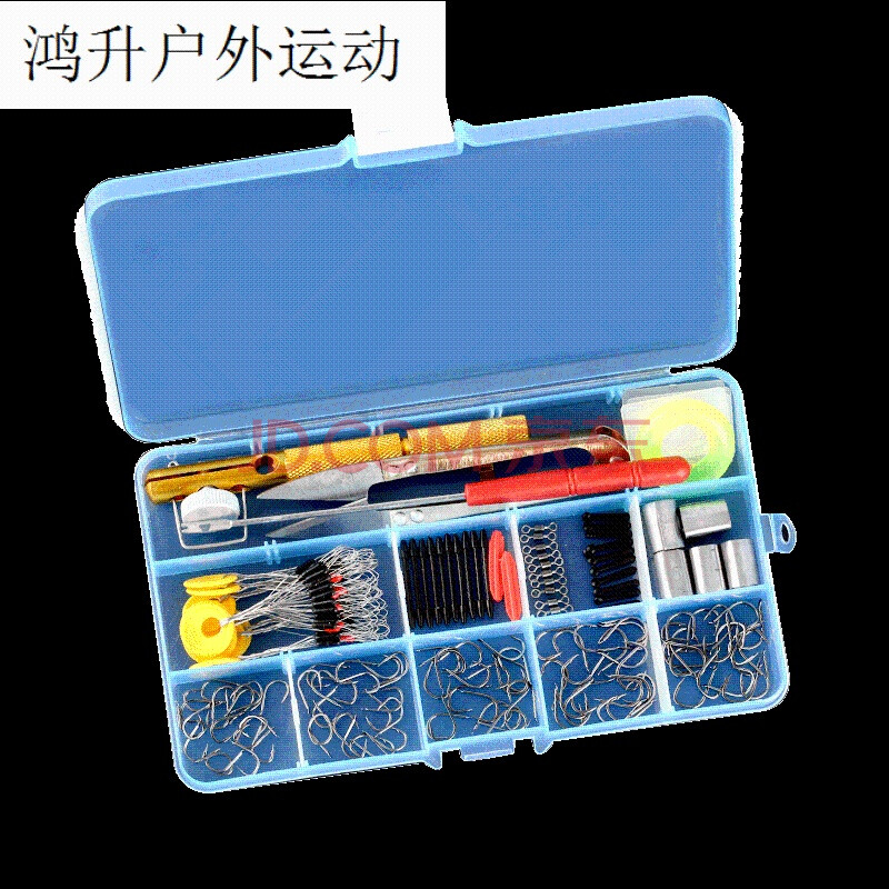 钓鱼工具全套装 鱼钩套装鱼线太空豆组合铅坠全套伊势尼钓鱼钩散装