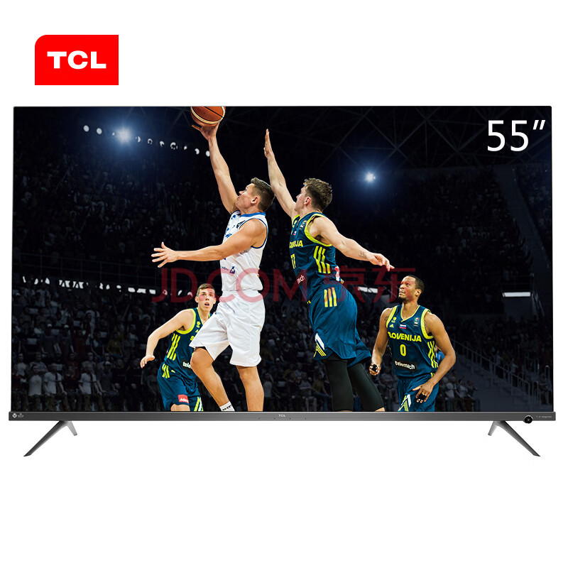 tcl 55p8 55英寸液晶电视机 4k超高清 超薄 全面屏 人工智能 智慧屏 8