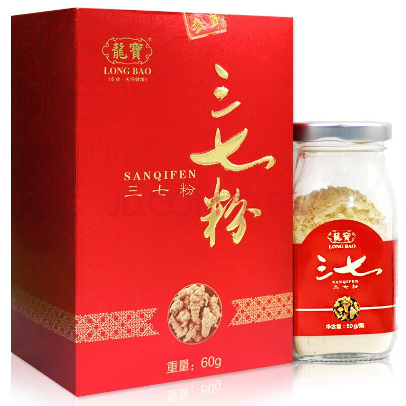 龙宝 三七粉 散瘀止血,消肿定痛 108g 1罐装