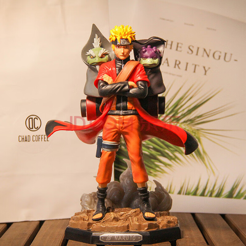 万代(bandai)火影忍者手办九尾鸣人宇智波鼬佐助摆件动漫模型限量版二