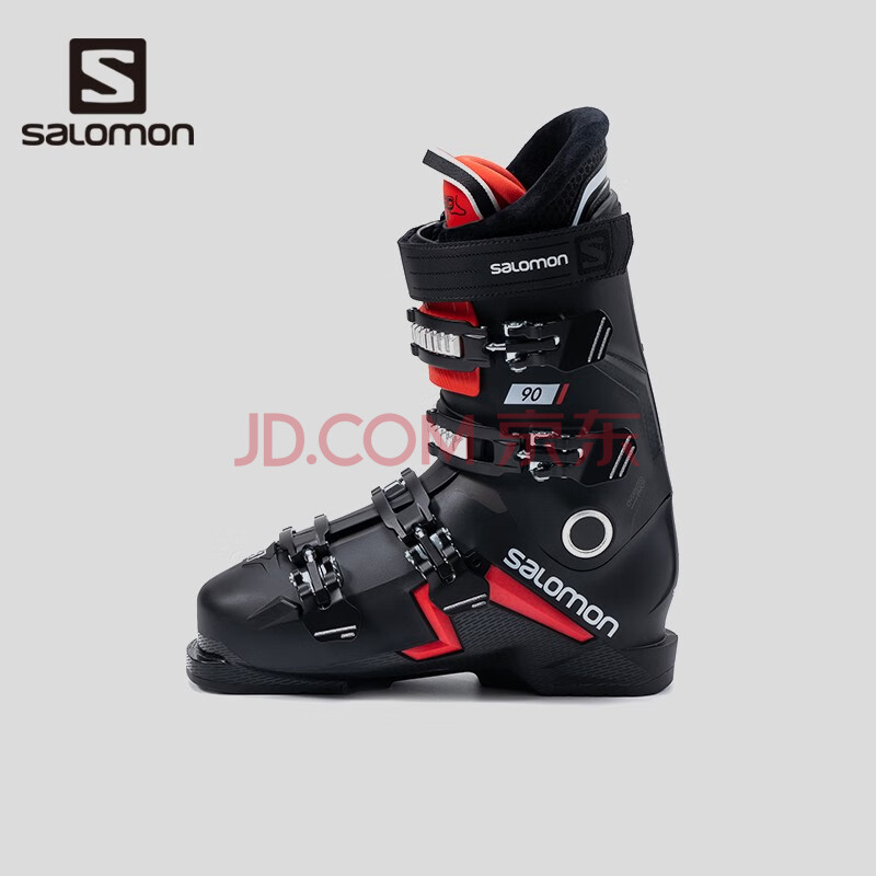 萨洛蒙(salomon)男款 户外运动舒适贴合3d塑性双板滑雪雪鞋 s/pro 90