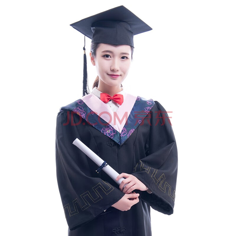 学士服大学生学院毕业礼服学位服导师服硕士服文科学位服校徽定制