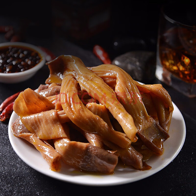 鸭货鸭板肠80g锁鲜香麻辣鸭郡把鸭肚鸭食管鸭肠酱卤味零食小吃.