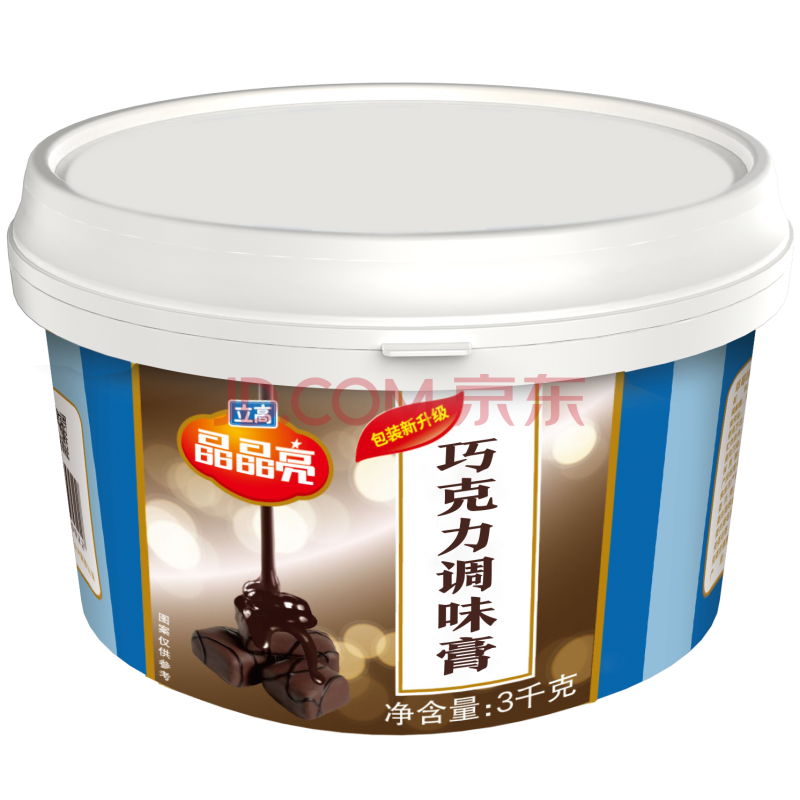 晶晶亮巧克力调味膏3kg巧克力味果膏蛋糕烘焙涂抹裱花装饰 巧克力果膏