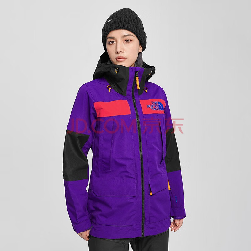 thenorthface北面滑雪服女2020秋冬新款户外运动防风防雨冲锋衣4r1f u